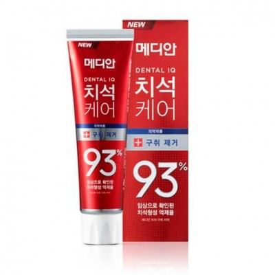 Median Dental IQ 93% Remove Bad Breath Освежающая зубная паста с цеолитом