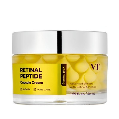 VT Cosmetics Retinal Peptide Capsule Cream, 50ml.  Капсульный крем с ретинальным пептидом 50 мл