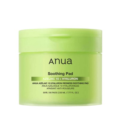 Anua Azelaic Acid 10 Hyaluron Redness Soothing Pad 