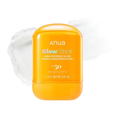 Anua Invisible Glow Finish Sunscreen Stick, 50 РА++++, 18g. СПФ стик