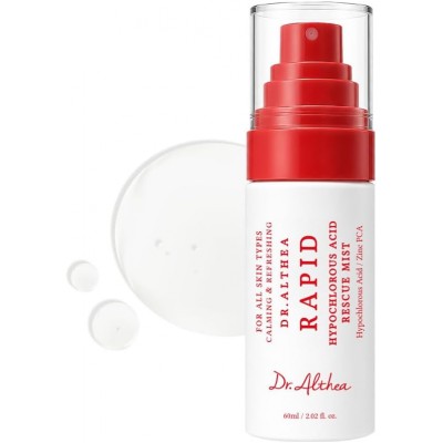 Dr.Althea Rapid Hypochlorous Acid Rescue Mist, 60ml. Спрей Для Лица С 150 Ppm Гипохл