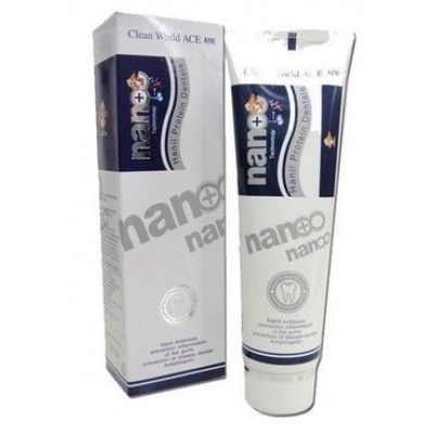 Clean World Ace, NANO Protein Dental Toothpaste 180 гр Зубная паста с ионами серебра 