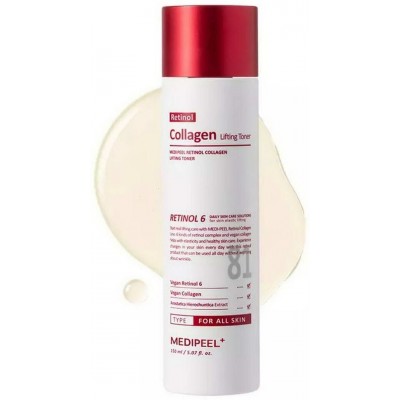 MEDIPEEL+ Retinol Collagen Lifting Toner 150 ml. Лифтинг тонер с ретинолом и коллагеном