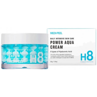 MEDIPEEL  Power Aqua Cream, 50ml. Лифтинг-крем с пептидными капсулами