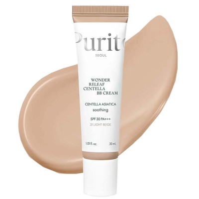 Purito Seoul Wonder Relief Centella BB Cream SPF30 PA+++, 30ml.  BB-крем с экстрактом центеллы