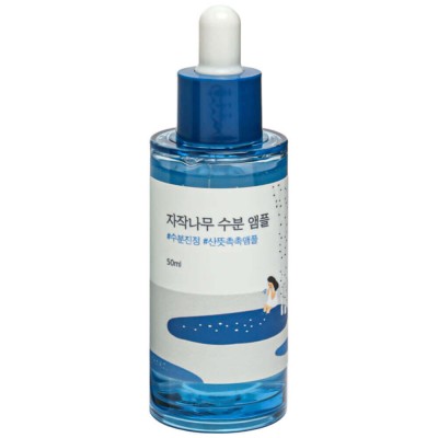 Round Lab Birch Juice Moisturizing Ampoule, 50ml. Липосомальная ампула для интенсивного увлажнения 