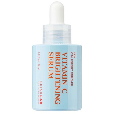 SKIN&LAB Vitamin C Brightening Serum, 30ml. Осветляющая сыворотка с витамином C и пептидами 
