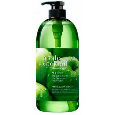 Welcos Apple cocktail shower gel Гель для душа с ароматом зеленого яблока