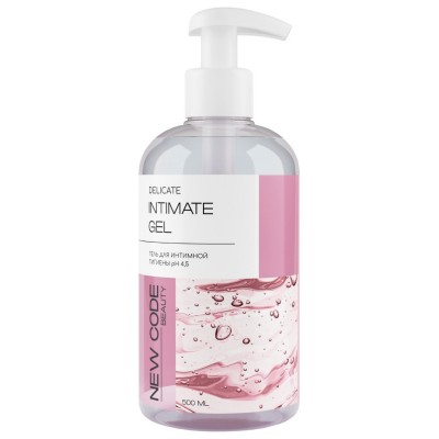NEW CODE BEAUTY, Delicate Intimate Gel, 500ml. ГЕЛЬ ДЛЯ ИНТИМНОЙ ГИГИЕНЫ
