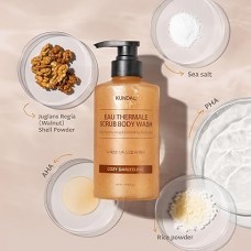 Kundal Eau ThermaLe Scrub Body Wash Leather Iris Kundal Eau ThermaLe Scrub Body Wash Leather Iris