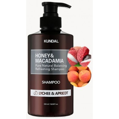 Kundal Honey & Macadamia Nature Shampoo Lychee & Apricot