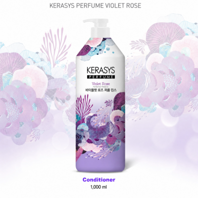 Kerasys Perfume Conditioner Violet Rose 1L. Кондиционер для волос