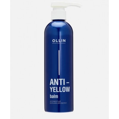 OLLIN Professional Anti-Yellow Balm, 500ml. Антижелтый бальзам для волос