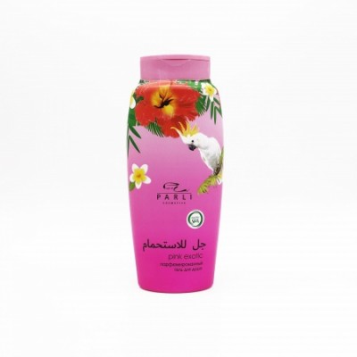 Парфюмированный гель для душа серии "Parli Cosmetics" pink exotic.