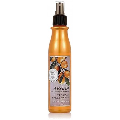 Welcos Confume Argan Gold Treatment Hair Mist. 200ml. Питательный мист для поврежденных волос с аргановым маслом