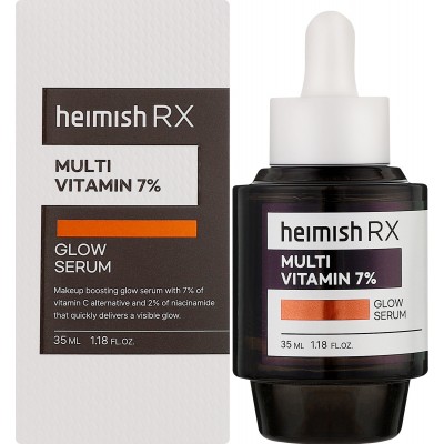HEIMISH RX MULTI VITAMIN 7% GLOW SERUM, 35ML., мультивитаминная 7%, сыворотка для сияния кожи, 35 мл 