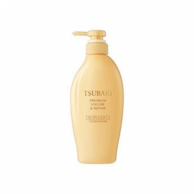 TSUBAKI Premium Volume & Repair, 450ml. Кондиционер для волос. для тонких и слабых волос. Придает объем, укрепляет корень и уменьшает выпадение.