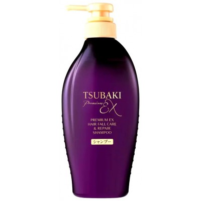 Tsubaki Premium EX Hair Fall Care & Repair Shampoo, 450 ml. Восстанавливающий шампунь против выпадения волос 