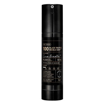 VT Cosmetics Black Truffle Reedle Shot 100, 50ml. Бустер-сыворотка с микроиглами и трюфелем 