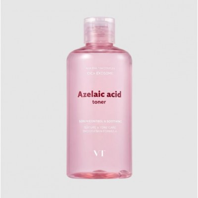 VT Cosmetics Azelaic Acid Toner, 250ml. Тонер для проблемной и жирной кожи