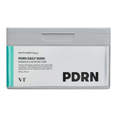 VT Cosmetics PDRN Daily Mask, 350g, 30ea. Набор тканевых масок с ПДРН для сияния кожи 350g, 30шт