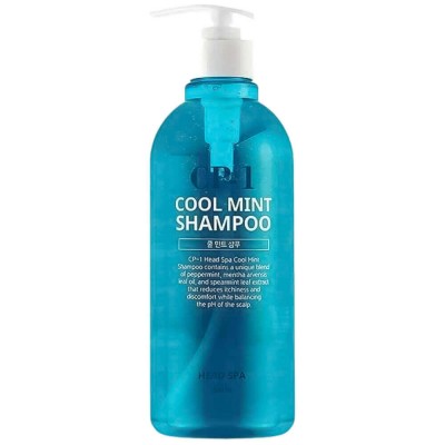 Esthetic House CP-1 Head Spa Cool Mint Shampoo, 500ml. Охлаждающий шампунь с мятой
