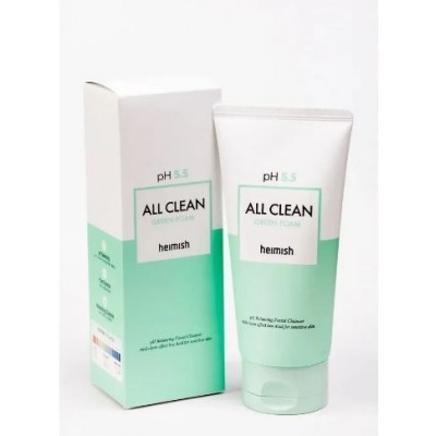 Heimish All Clean Green Foam 5.5 pH, 150ml. Пенка очищающая для лица