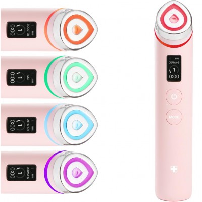 medicube Booster Pro | 6-in-1 Real Glass Glow Beauty Pink Универсальный аппарат Glass Glow Wand