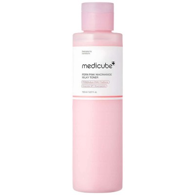 medicube PDRN Pink Niacinamide Milky 150ml. Toner Молочный тонер с ПДРН и ниацинамидом 