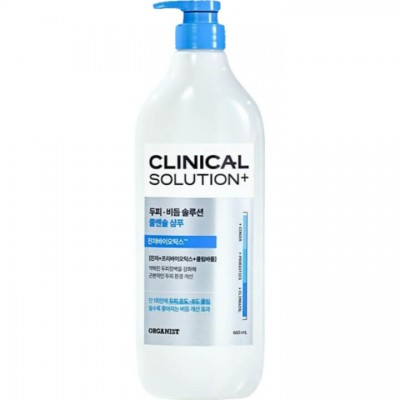 Organist Clinical Solutions Cool Menthol, 90%, 660ml. Шампунь Прохладный Ментол От Перхоти И Зуда Кожи Головы.