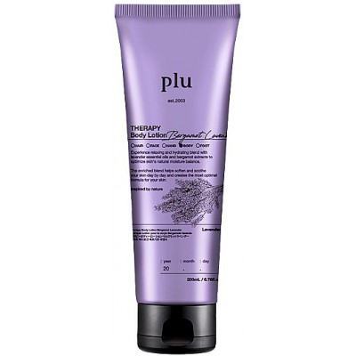 PLU Therapy Body Lotion Bergamot Lavender, 200ml. Лосьон для тела Бергамот и лаванда