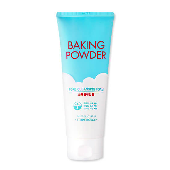 ETUDE HOUSE Baking Powder Pore Cleansing Foam, 200мл, Пенка для умывания тройного действия ETUDE HOUSE Baking Powder Pore Cleansing Foam, 200мл, Пенка для умывания тройного действия