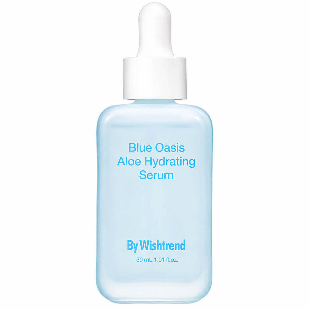 By Wishtrend Blue Oasis Aloe Hydrating Serum, 30ml. Увлажняющая сыворотка с алоэ вера