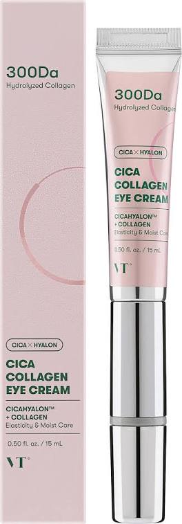 VT Cosmetics Cica Collagen Eye Cream, 15ml., 18+. Крем для глаз с увлажняющим эффектом VT Cosmetics Cica Collagen Eye Cream, 15ml., 18+. Крем для глаз с увлажняющим эффектом