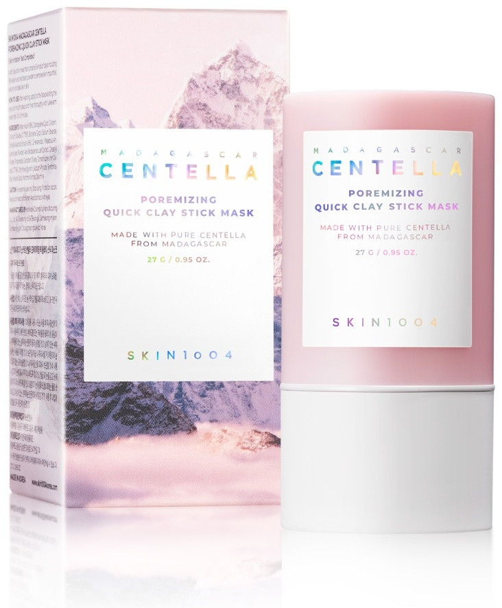 SKIN1004 Madagascar Centella Poremizing Quick Clay Stick Mask 27g. Глиняная маска для очищения пор в формате стика 
