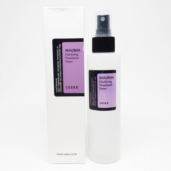 COSRX AHA/BHA CLARIFYING TREATMENT TONER, 150мл, Очищающий лечебный тонер с AHA и BHA-кислотами